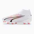 PUMA Ultra Pro FG/AG Jr ghete de fotbal pentru copii puma alb/puma negru/fire orchid 10