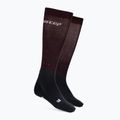 Șosete compresive pentru femei CEP Infrared Recovery black/red