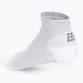 Șosete compresive de alergat pentru bărbați CEP Ultralight Low Cut carbon white 3