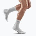 Șosete compresive de alergat pentru bărbați CEP Ultralight Short carbon white 2