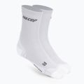 Șosete compresive de alergat pentru bărbați CEP Ultralight Short carbon white