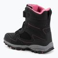 Ghete de zăpadă pentru copii KangaROOS K-Robi KTX jet black/daisy pink 3