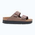 Șlapi BIRKENSTOCK Arizona Flex Platform Birko-Flor mocca 2
