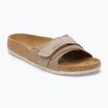 Flip-flops pentru femei BIRKENSTOCK Oita W LENB/LEVE Narrow taupe 9