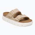 Klapki damskie BIRKENSTOCK x Papillio Arizona Chunky Birko-Flor Narrow sandcastle