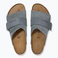 BIRKENSTOCK Kyoto LENB/LEVE Îngust flip-flops gri bazalt 3