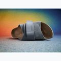 BIRKENSTOCK Kyoto LENB/LEVE Îngust flip-flops gri bazalt 6