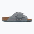 BIRKENSTOCK Kyoto LENB/LEVE Îngust flip-flops gri bazalt 2