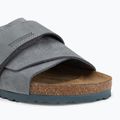 BIRKENSTOCK Kyoto LENB/LEVE Îngust flip-flops gri bazalt 7