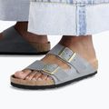 Papuci pentru femei BIRKENSTOCK Arizona LEOI Narrow basalt gray 10