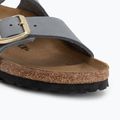 Papuci pentru femei BIRKENSTOCK Arizona LEOI Narrow basalt gray 7