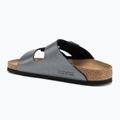 Papuci BIRKENSTOCK Arizona BF Narrow metallic black 3