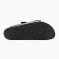 Papuci BIRKENSTOCK Arizona BF Narrow metallic black 4