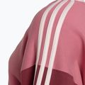 Hanorac pentru femei adidas Essentials 3-Stripes Crop pink strata/shadow red/bliss pink/wonder quartz 3