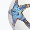 Minge de fotbal adidas UCL Training 23/24 white/silver metallic/bright cyan/royal mărime 4 3