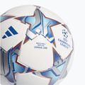 Minge de fotbal adidas UCL League 23/24 white/silver metallic/bright cyan/royal blue mărime 4 4