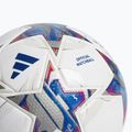 Minge de fotbal adidas UCL PRO 23/24 white/silver metallic/bright cyan/royal blue rozmiar 5 4