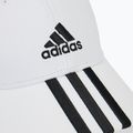 Șapcă adidas Baseball 3-Stripes Cotton Twill white/ black 3