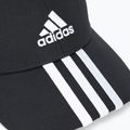 Șapcă adidas Baseball 3-Stripes Cotton Twill black/ white 3