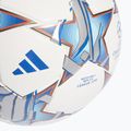 Minge de fotbal adidas UCL Junior 290 League 23/24 white/silver metallic/bright cyan mărime 4 2