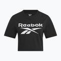 Tricou pentru femei  Reebok Identity Big Logo Crop Tee black 4