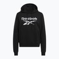 Hanorace pentru femei Reebok Identity Big Logo Fleece negru 4
