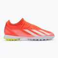 Încălțăminte de fotbal pentru bărbați  adidas X Crazyfast League TF solar red/cloud white/team solar yellow 2