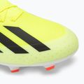 Încălțăminte de fotbal pentru bărbați  adidas X Crazyfast League FG team solar yellow/core black/cloud white 8