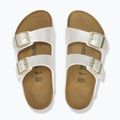 Papuci pentru copii BIRKENSTOCK Arizona Birko-Flor Narrow electric metallic pearl 4