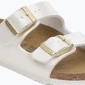 Papuci pentru copii BIRKENSTOCK Arizona Birko-Flor Narrow electric metallic pearl 5