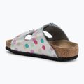Papuci pentru copii  BIRKENSTOCK Arizona BF Narrow electric metallic dots silver 3