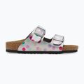Papuci pentru copii  BIRKENSTOCK Arizona BF Narrow electric metallic dots silver 2