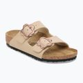 Șlapi pentru copii BIRKENSTOCK Arizona Flowers Kids Birko-Flor sandcastle