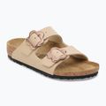 Șlapi pentru copii BIRKENSTOCK Arizona Flowers Kids Birko-Flor sandcastle