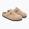 Șlapi BIRKENSTOCK Boston Suede Leather sandcastle 3