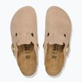 Șlapi BIRKENSTOCK Boston Suede Leather sandcastle 4
