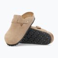 Șlapi BIRKENSTOCK Boston Suede Leather sandcastle 5