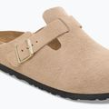 Șlapi BIRKENSTOCK Boston Suede Leather sandcastle 6