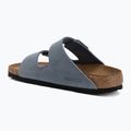 Șlapi BIRKENSTOCK Arizona Soft Footbed Oiled Leather Narrow elemental blue 3