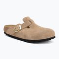 Șlapi BIRKENSTOCK Boston Suede Leather sandcastle