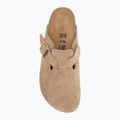 Șlapi BIRKENSTOCK Boston Suede Leather sandcastle 5