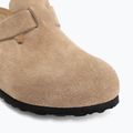 Șlapi BIRKENSTOCK Boston Suede Leather sandcastle 7