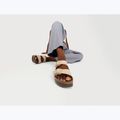 Klapki BIRKENSTOCK x Papillio Arizona Flex Platform Birko-Flor Narrow sandcastle 7