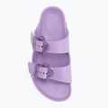 Șlapi pentru copii BIRKENSTOCK Arizona Flower EVA Narrow crocus 5