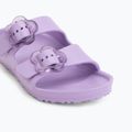 Șlapi pentru copii BIRKENSTOCK Arizona Flower EVA Narrow crocus 7