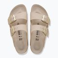 Șlapi pentru femei BIRKENSTOCK Arizona Birko-Flor triples sandcastle/oyster 3