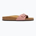 Papuci de damă BIRKENSTOCK Madrid Birkibuc Narrow roz lut 2