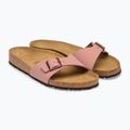 Papuci de damă BIRKENSTOCK Madrid Birkibuc Narrow roz lut 3