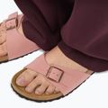 Papuci de damă BIRKENSTOCK Madrid Birkibuc Narrow roz lut 8