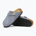 Șlapi BIRKENSTOCK Boston Suede Leather stone blue 5